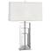 Robert Abbey Braxton Polished Nickel and Acrylic Table Lamp