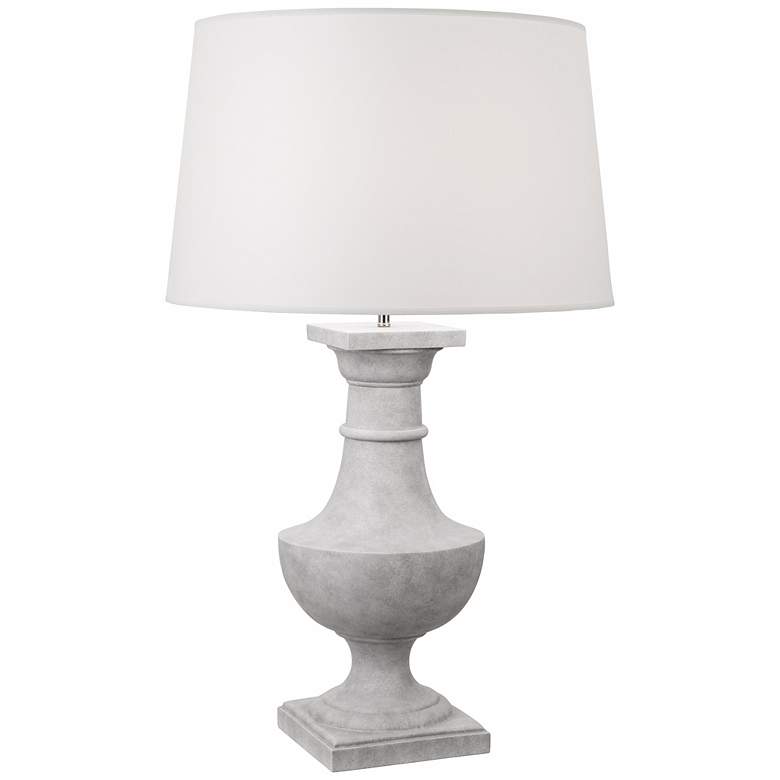Image 1 Robert Abbey Bronte Faux Concrete Table Lamp