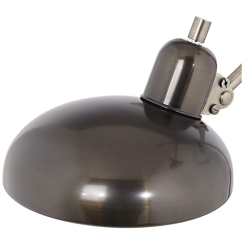 Image 6 Robert Abbey Bruno 57 1/4 inch Gray 2-Light Adjustable Modern Floor Lamp more views