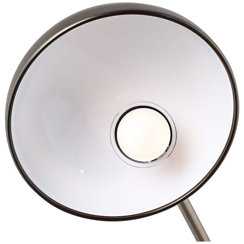 Image 7 Robert Abbey Bruno 57 1/4 inch Gray 2-Light Adjustable Modern Floor Lamp more views