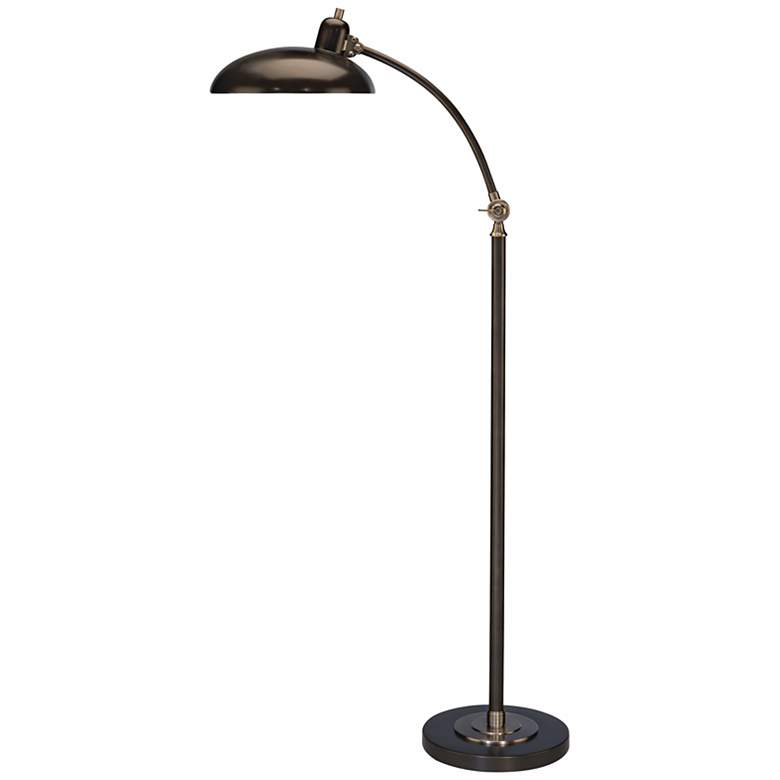 Image 1 Robert Abbey Bruno Adjustable Bronze Modern Pharmacy Floor Lamp