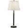 Robert Abbey Bruno Table Lamp Bronze W/ Nickel Accents Adjustable 26"-
