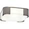 Robert Abbey Bryce 14" Wide Nickel Square Ceiling Light