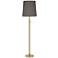Robert Abbey Buster 62 1/2"H Chica Smoke-Brass Floor Lamp