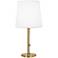 Robert Abbey Buster Chica Ascot Shade Brass Table Lamp