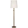 Robert Abbey Buster Chica White And Aged Brass Floor Lamp
