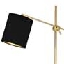 2_Robert Abbey Campbell 62 1/2" Brass and Black Modern Floor Lamp more views