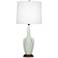 Robert Abbey Cecilia Tall Matte Celadon Table Lamp