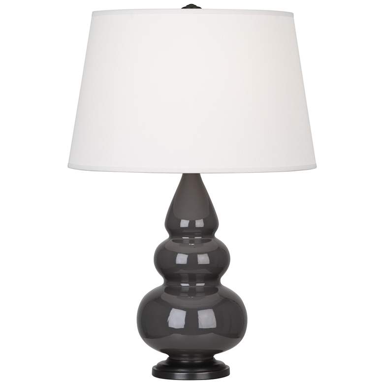 Image 1 Robert Abbey Ceramic Ash Small Triple Gourd Accent Lamp