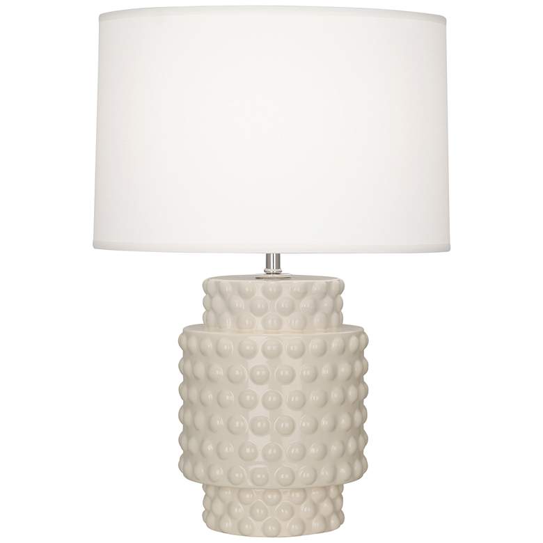Image 1 Robert Abbey Ceramic Bone Dolly Accent Lamp