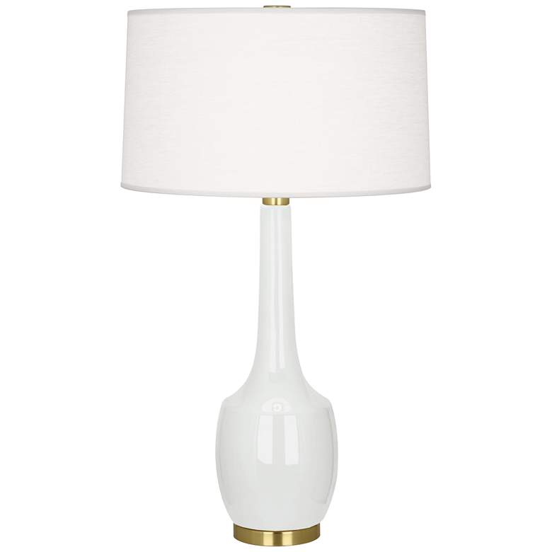 Image 1 Robert Abbey Ceramic Lily Delilah Table Lamp