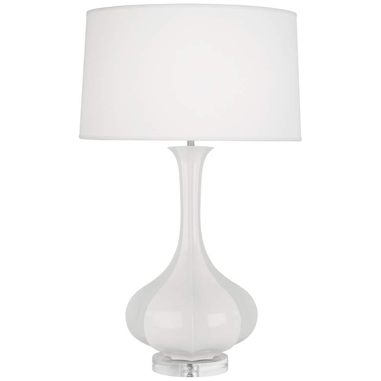 Image 1 Robert Abbey Ceramic Lily Pike Table Lamp