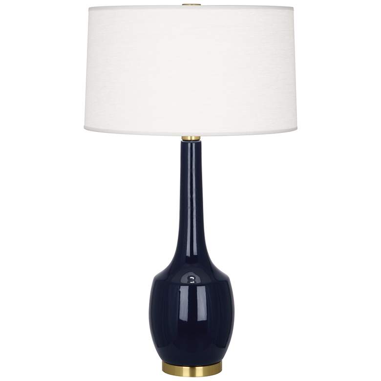 Image 1 Robert Abbey Ceramic Midnight Delilah Table Lamp