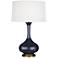 Robert Abbey Ceramic Midnight Pike Table Lamp