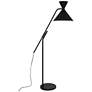 2_Robert Abbey Cinch 62 1/2" Black Hourglass Shade Modern Floor Lamp