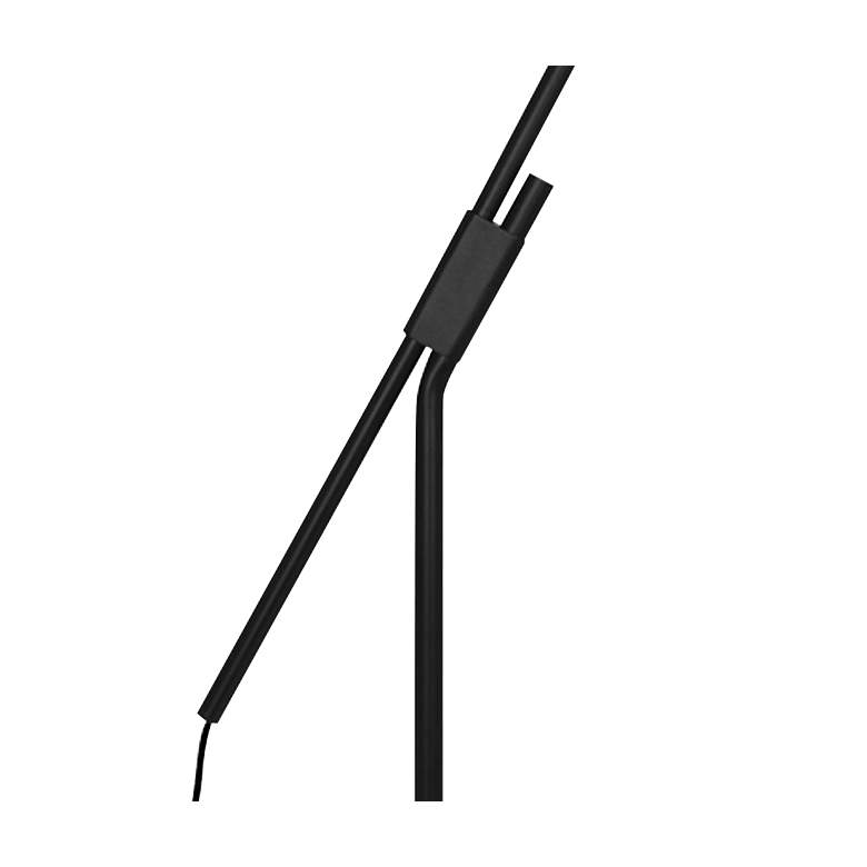 Image 4 Robert Abbey Cinch 62 1/2" Black Hourglass Shade Modern Floor Lamp more views