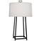 Robert Abbey Cooper Wrought Iron Table Lamp