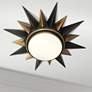 1_Robert Abbey Cosmos 20" Deep Patina Bronze Warm Brass Ceiling Light