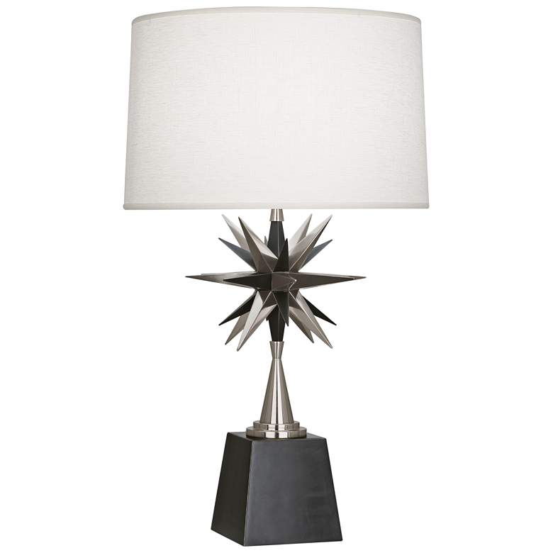 Image 2 Robert Abbey Cosmos 29 1/2" Silver Metal Modern Table Lamp