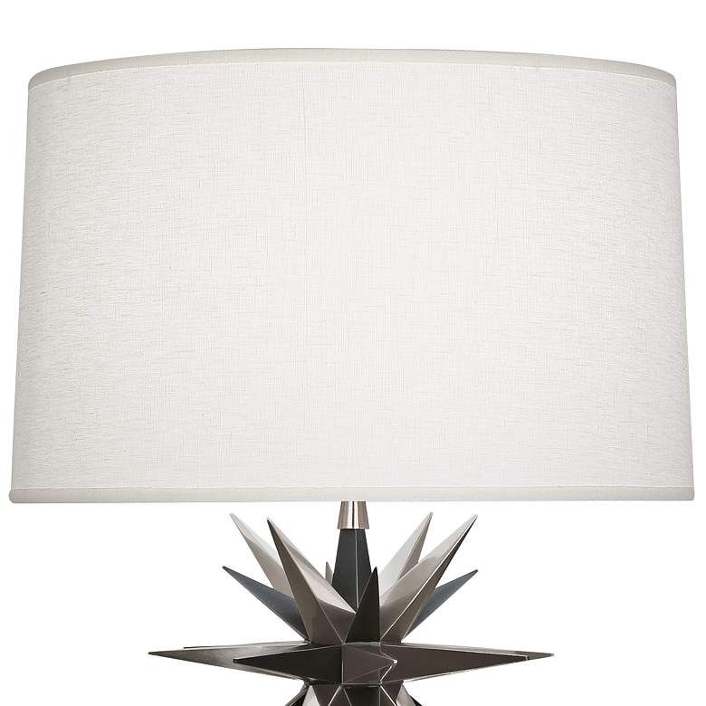Image 3 Robert Abbey Cosmos 29 1/2" Silver Metal Modern Table Lamp more views