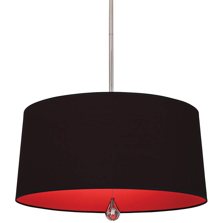 Image 2 Robert Abbey Custis 25 1/2" Wide Modern Blacksmith Black Pendant
