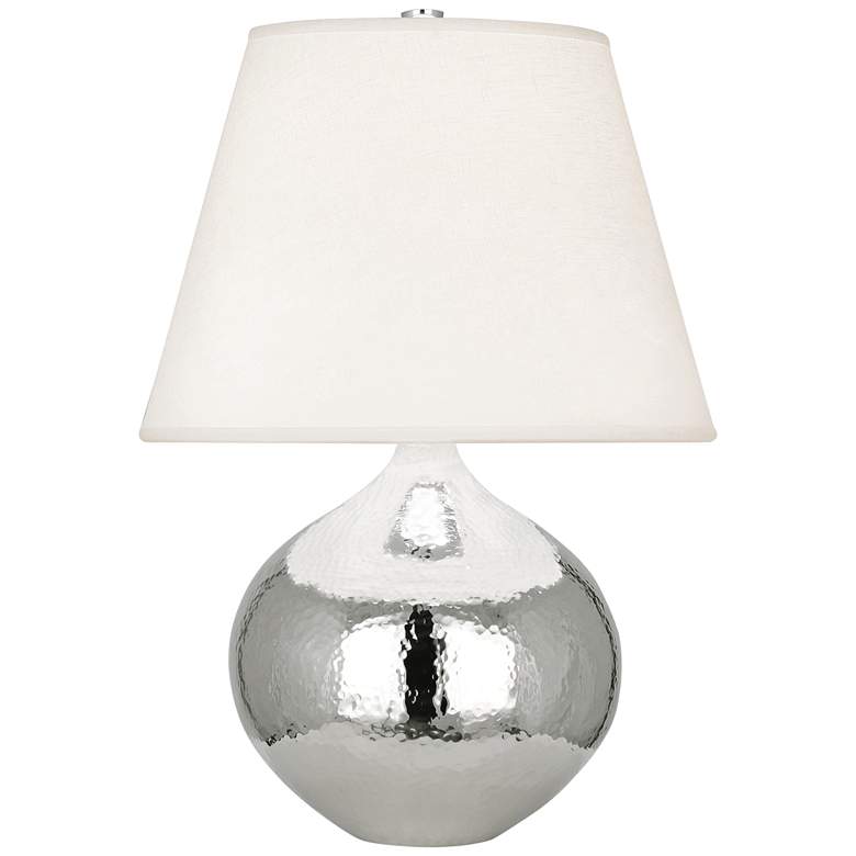 Image 1 Robert Abbey Dal 19 1/4" High Polished Nickel Vessel Accent Table Lamp
