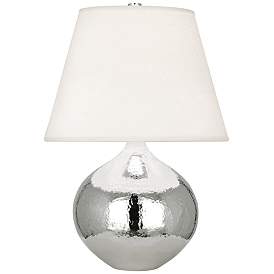 Image1 of Robert Abbey Dal 19 1/4" High Polished Nickel Vessel Accent Table Lamp