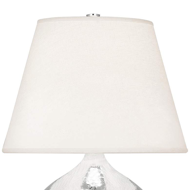 Image 3 Robert Abbey Dal 19 1/4" High Polished Nickel Vessel Accent Table Lamp more views