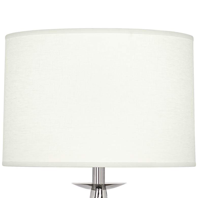 Image 2 Robert Abbey Dal 23" Polished Nickel Accent Table Lamp more views