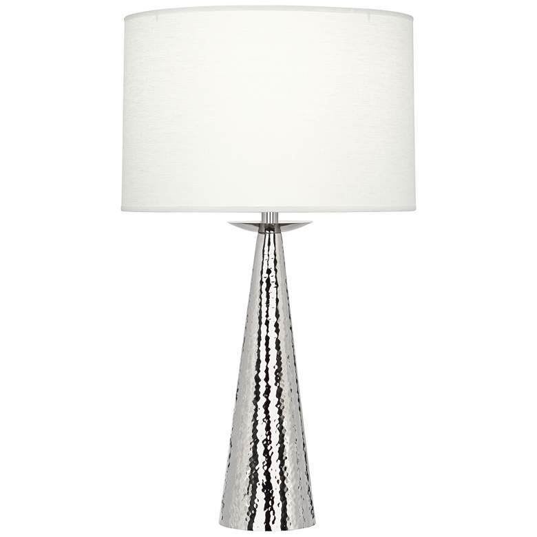 Image 1 Robert Abbey Dal 30 1/2 inch Modern Polished Nickel Table Lamp