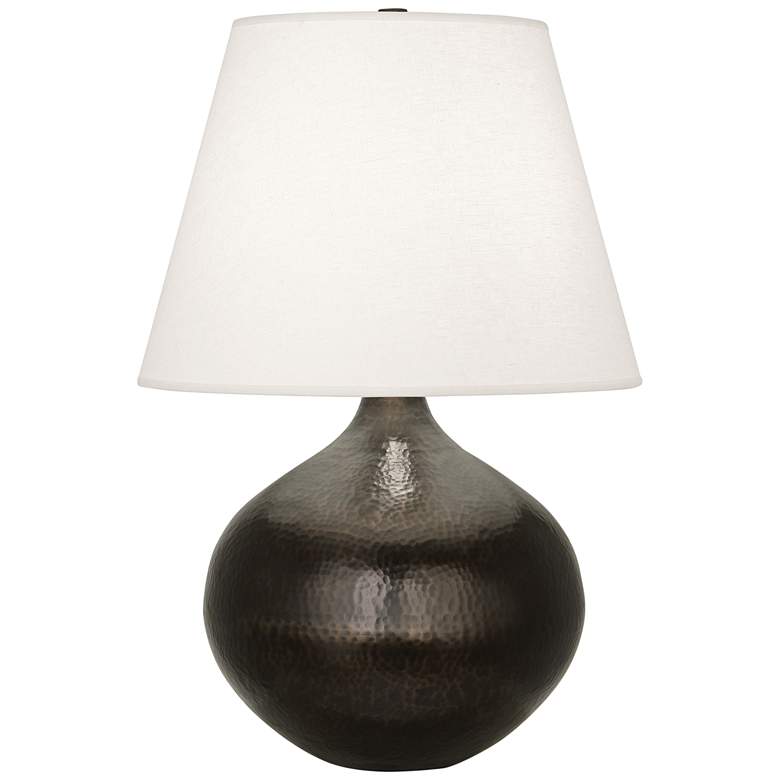 Image 1 Robert Abbey Dal Deep Patina Bronze Vessel Table Lamp