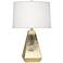 Robert Abbey Dal Modern Brass Tapered Table Lamp