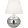 Robert Abbey Dal Polished Nickel Vessel Table Lamp