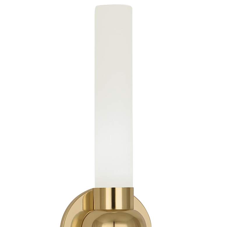 Image 2 Robert Abbey Daphne 23 3/4" High ADA Modern Brass LED Wall Sconce more views
