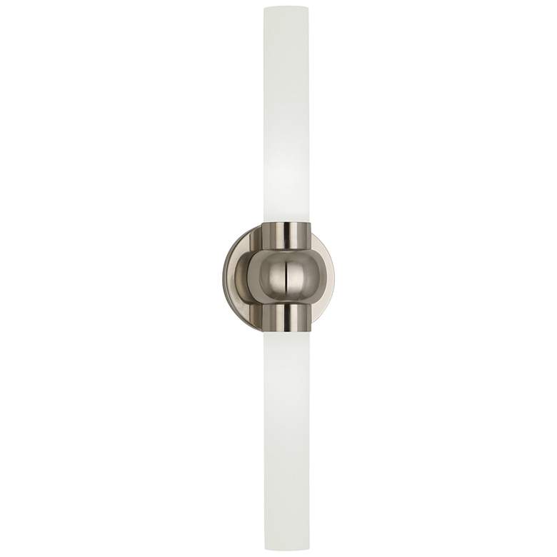 Image 1 Robert Abbey Daphne 23 3/4" High Antique Silver LED Wall Sconce