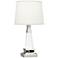 Robert Abbey Darius Tapered Polished Nickel Modern Accent Lamp