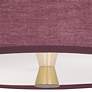 Thumbnail4 of Robert Abbey Decker 17" Wide Modern Brass and Red Ceiling Light more views