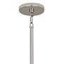 Robert Abbey Decker 18 1/4"H Polished Nickel and Gray Pendant Light