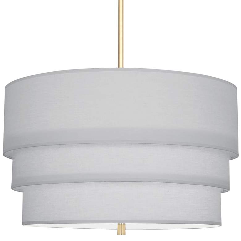 Image 1 Robert Abbey Decker 24" Wide Modern Brass Pendant Light