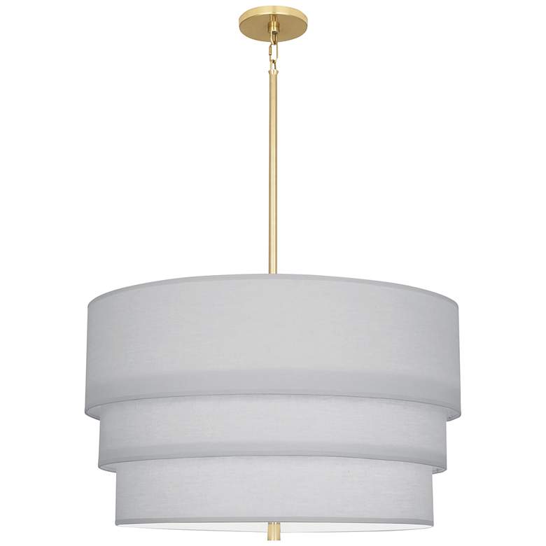 Image 4 Robert Abbey Decker 24" Wide Modern Brass Pendant Light more views