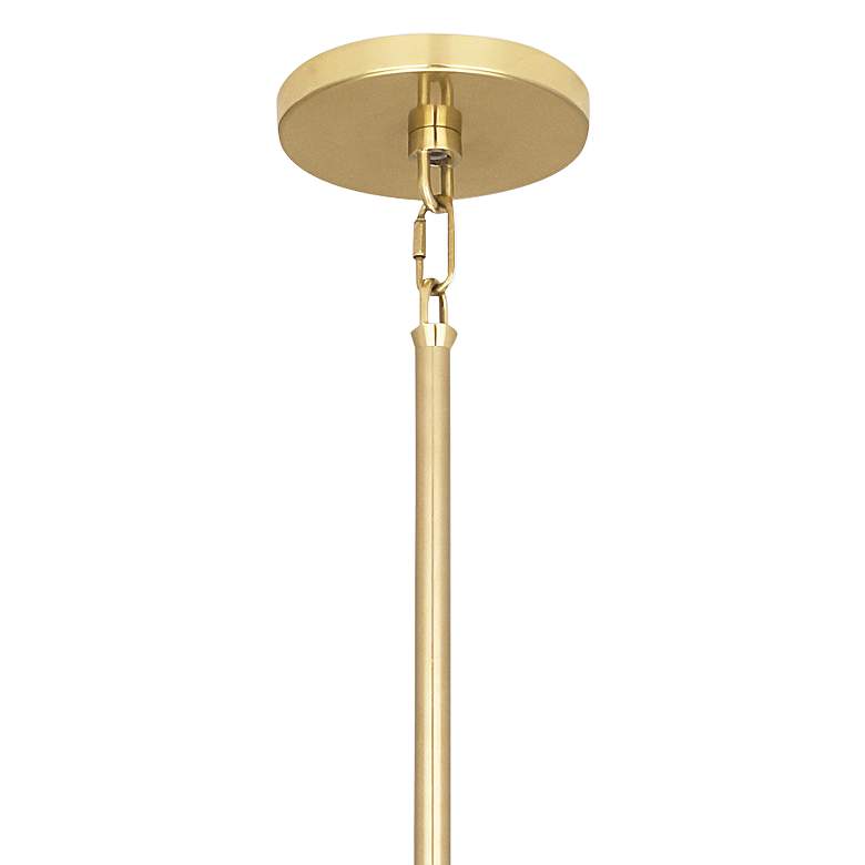 Image 3 Robert Abbey Decker 24"W Modern Brass and Vintage Wine Pendant Light more views