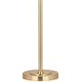 Thumbnail4 of Robert Abbey Decker 28 3/4" Brass Table Lamp with Smoke Gray Shade more views
