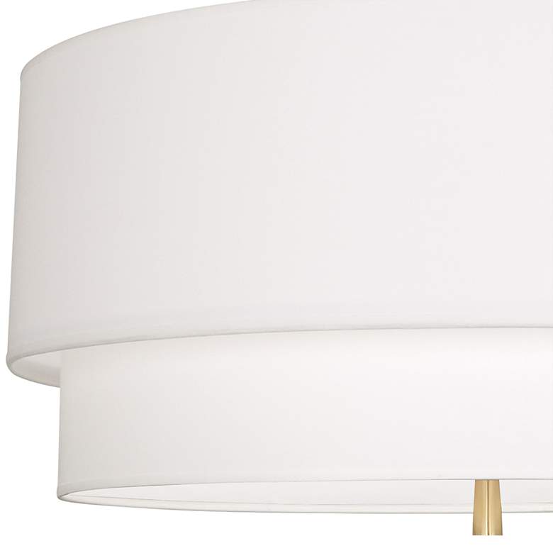 Image 2 Robert Abbey Decker 30" Wide Modern Brass Pendant Light more views