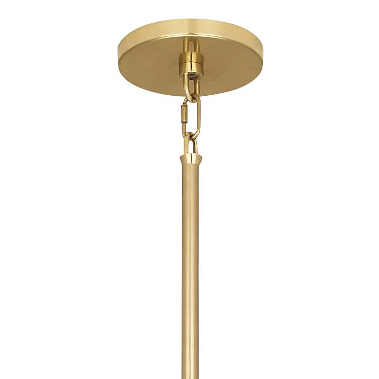 Image 3 Robert Abbey Decker 30 inch Wide Modern Brass Pendant Light more views