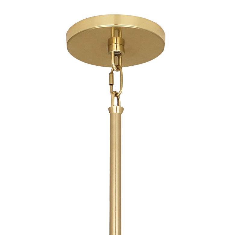 Image 3 Robert Abbey Decker 30" Wide Modern Brass Pendant Light more views