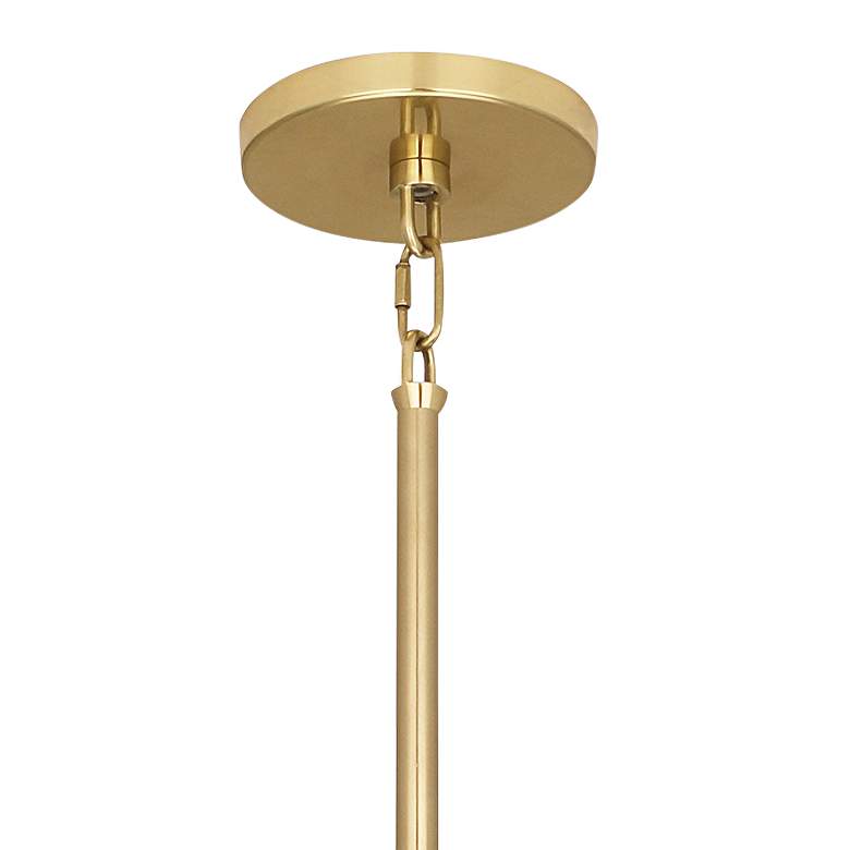 Image 3 Robert Abbey Decker 30 inch Wide Modern Brass Pendant Light more views