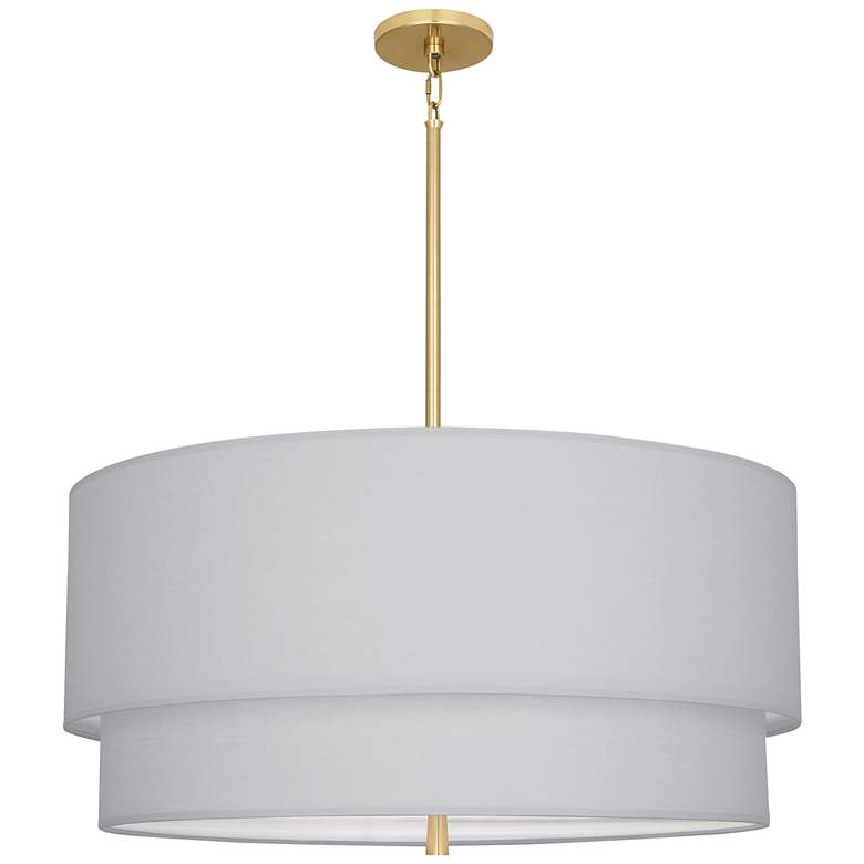 Image 4 Robert Abbey Decker 30" Wide Modern Brass Pendant Light more views