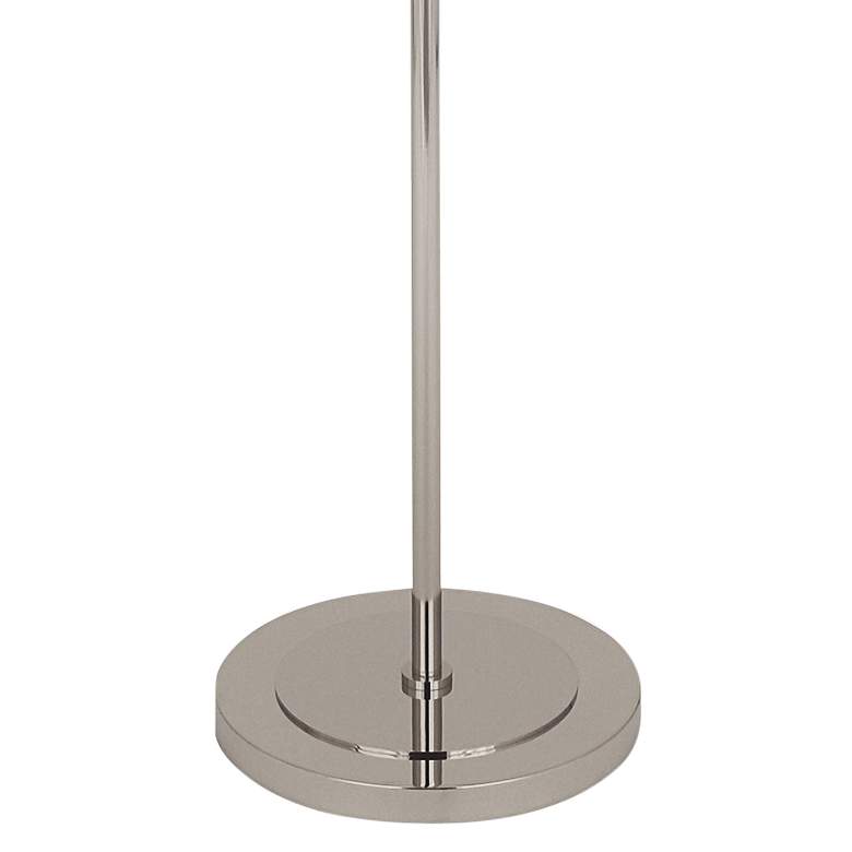 Image 3 Robert Abbey Decker 62 3/4 inch Ascot Shade Polished Nickel Floor Lamp more views