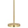 Robert Abbey Decker Brass Metal Buffet Table Lamp
