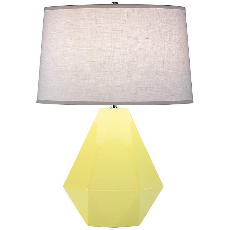 Image 1 Robert Abbey Delta Butter 22 1/2" High Table Lamp